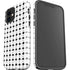 Grid Dot Polka Dot iPhone 12 Impact Case