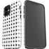 Grid Dot Polka Dot iPhone 12 Mini Impact Case
