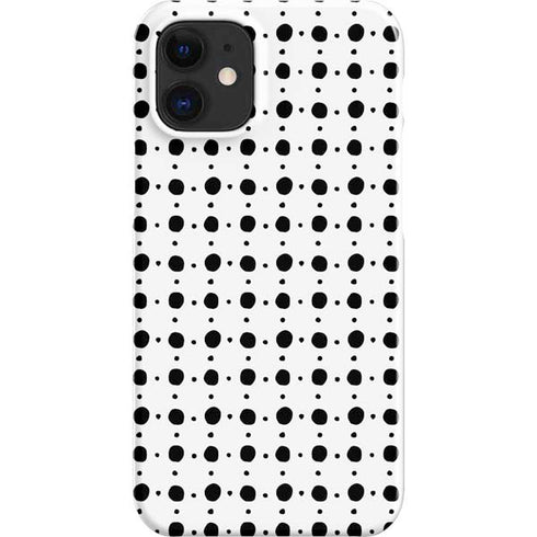 Grid Dot Polka Dot iPhone 12 Mini Lite Case