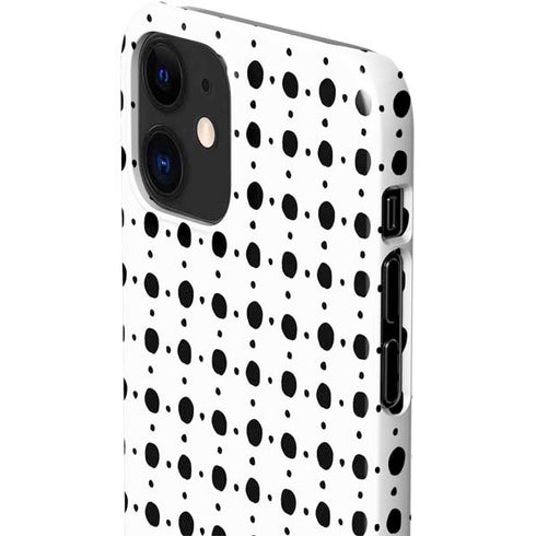 Grid Dot Polka Dot iPhone 12 Mini Lite Case
