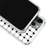 Grid Dot Polka Dot iPhone 12 Pro Clear Case