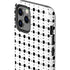 Grid Dot Polka Dot iPhone 12 Pro Impact Case
