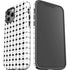 Grid Dot Polka Dot iPhone 12 Pro Impact Case