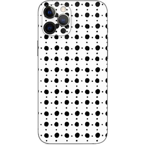Grid Dot Polka Dot iPhone 12 Pro Max Skin
