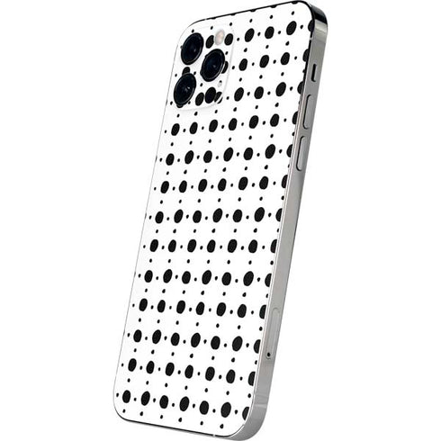 Grid Dot Polka Dot iPhone 12 Pro Max Skin