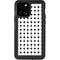 Grid Dot Polka Dot iPhone 12 Pro Waterproof Case