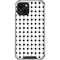 Grid Dot Polka Dot iPhone 13 Clear Case