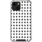 Grid Dot Polka Dot iPhone 13 Mini Clear Case
