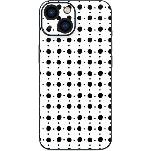Grid Dot Polka Dot iPhone 13 Mini Skin