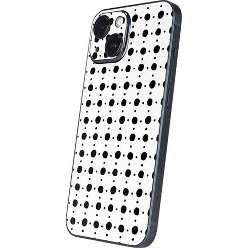 Grid Dot Polka Dot iPhone 13 Mini Skin