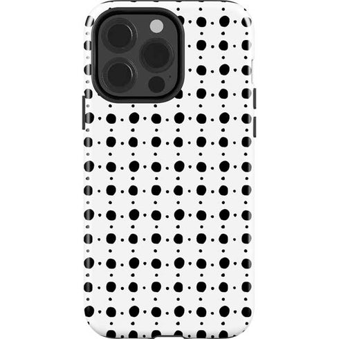 Grid Dot Polka Dot iPhone 13 Pro Impact Case
