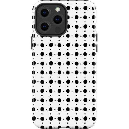 Grid Dot Polka Dot iPhone 13 Pro Max Impact Case