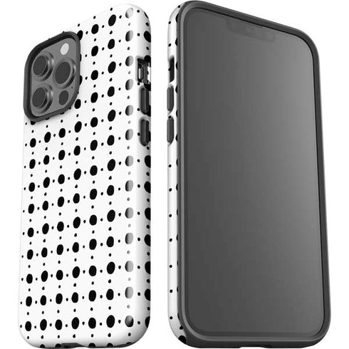 Grid Dot Polka Dot iPhone 13 Pro Max Impact Case