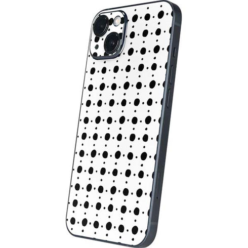 Grid Dot Polka Dot iPhone 13 Skin