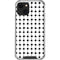 Grid Dot Polka Dot iPhone 14 Clear Case