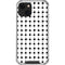 Grid Dot Polka Dot iPhone 14 Plus Clear Case