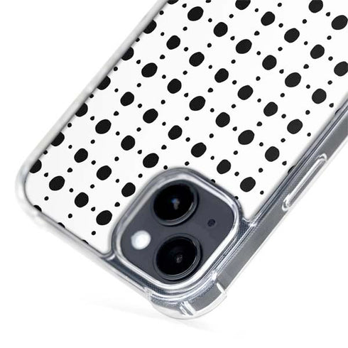 Grid Dot Polka Dot iPhone 14 Plus MagSafe Case