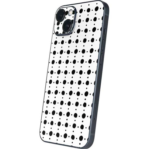 Grid Dot iPhone 15 Plus Skin