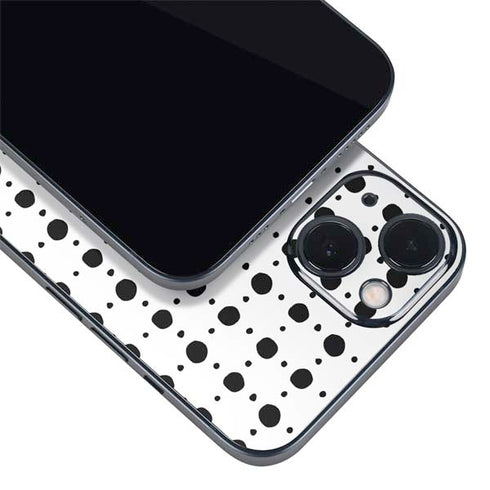 Grid Dot iPhone 15 Plus Skin