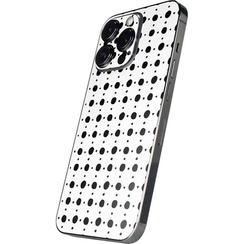 Grid Dot Polka Dot iPhone 14 Pro Max Skin