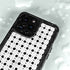 Grid Dot Polka Dot iPhone 14 Pro Max Waterproof Case