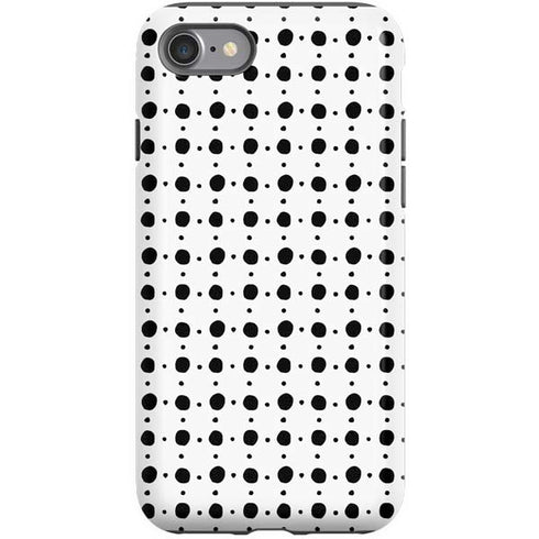 Grid Dot Polka Dot iPhone SE (2nd & 3rd Gen) Pro Case