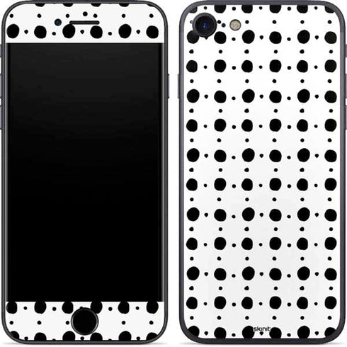 Grid Dot Polka Dot iPhone SE (2nd & 3rd Gen) Skin