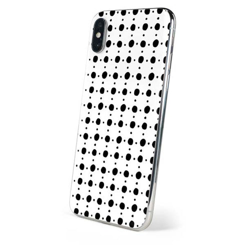 Grid Dot Polka Dot iPhone XS Max Skin