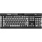 Grid Dot Polka Dot K95 RGB PLATINUM Mechanical Gaming Keyboard Skin