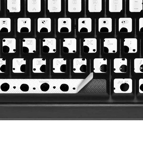 Grid Dot Polka Dot K95 RGB PLATINUM Mechanical Gaming Keyboard Skin