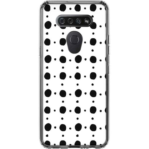 Grid Dot LG K51/Q51 Clear Case