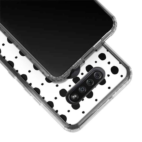 Grid Dot LG K51/Q51 Clear Case