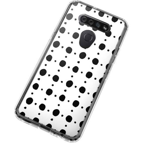 Grid Dot LG K51/Q51 Clear Case