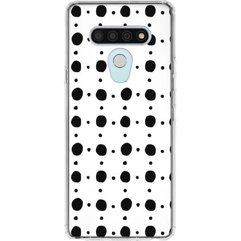 Grid Dot LG Stylo 6 Clear Case
