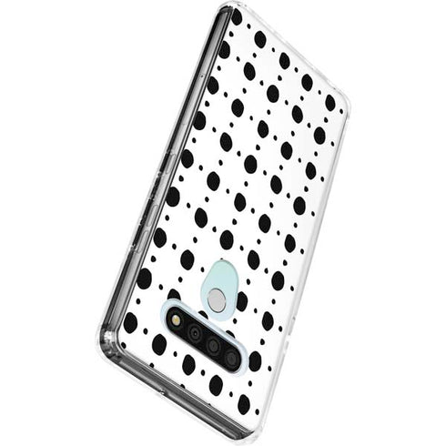 Grid Dot LG Stylo 6 Clear Case