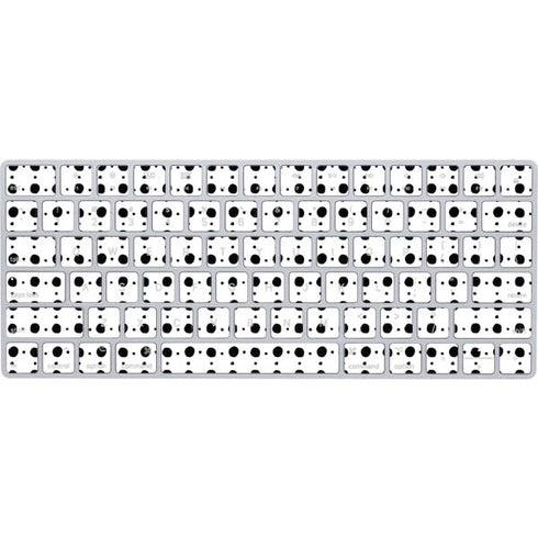 Grid Dot Polka Dot Magic Keyboard Skin