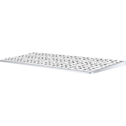 Grid Dot Polka Dot Magic Keyboard Skin
