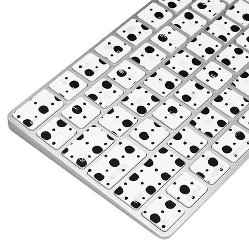 Grid Dot Polka Dot Magic Keyboard Skin
