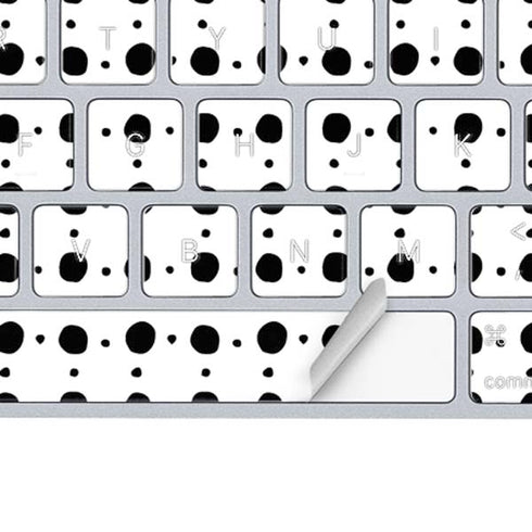 Grid Dot Polka Dot Magic Keyboard Skin