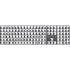 Grid Dot Polka Dot Magic Keyboard with Numeric Keypad Skin