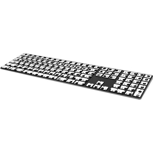 Grid Dot Polka Dot Magic Keyboard with Numeric Keypad Skin