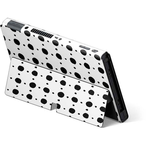 Grid Dot Polka Dot Nintendo Switch OLED (2021) Skin