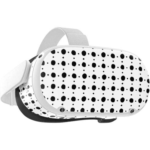 Grid Dot Polka Dot Oculus Quest 2 Skin