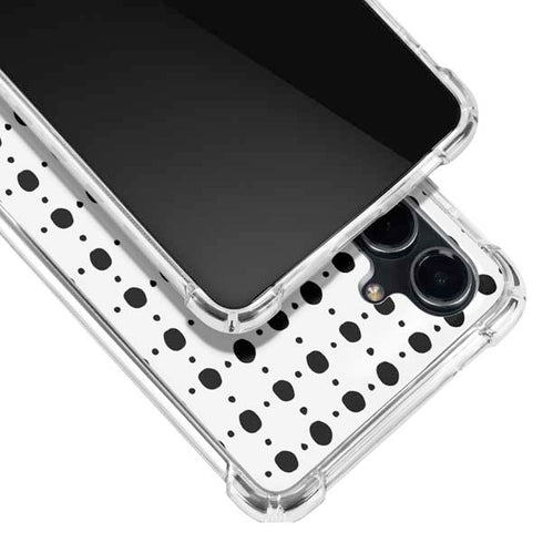 Grid Dot Galaxy S23 FE Clear Case