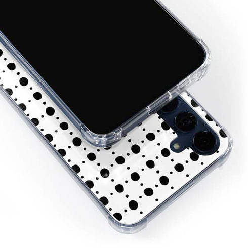 Grid Dot Galaxy S24 Clear Case