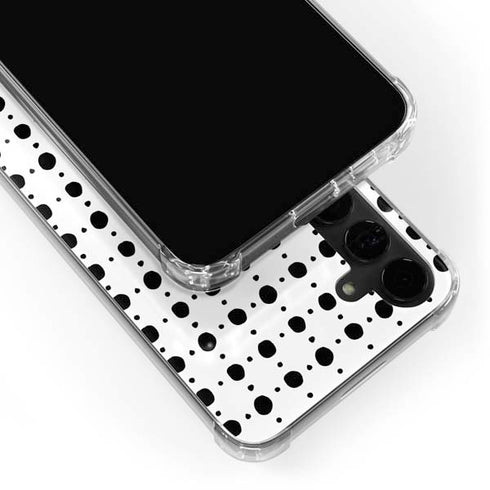 Grid Dot Galaxy S24 Plus Clear Case