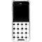 Grid Dot Galaxy Z Flip5 5G Clear Case