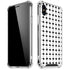 Grid Dot iPhone XS Max Clear Case