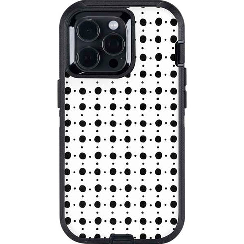 Grid Dot Otterbox Defender iPhone Skin