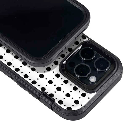 Grid Dot Otterbox Defender iPhone Skin